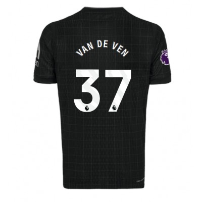 Fotballdrakt Herre Tottenham Hotspur Micky van de Ven #37 Bortedrakt 2025-26 Kortermet Fotballdrakt Herre Tottenham Hotspur Micky van de Ven #37 Bortedrakt 2025-26 Kortermet